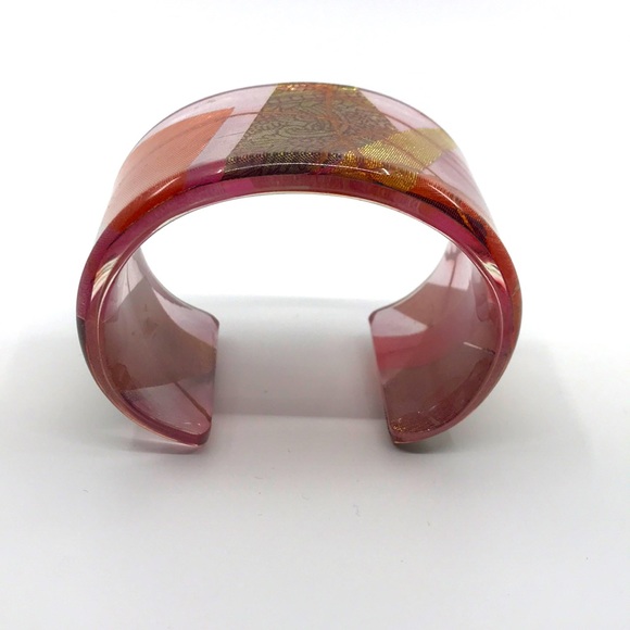 Copper Resin Cuff - Picture 6 of 8